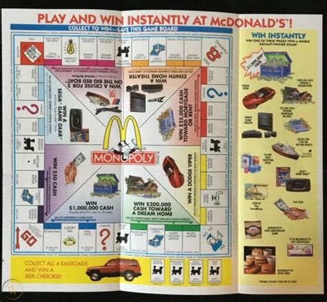 what happened to mcdonald's monopoly